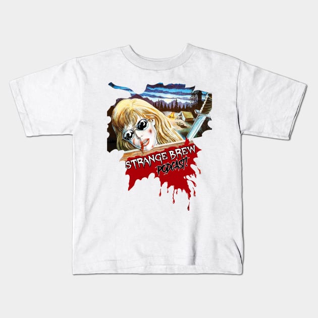 Maple Leaf Murder! Kids T-Shirt by StrangeBrewpodcast